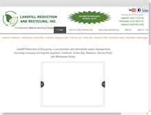 Tablet Screenshot of landfillreduction.com